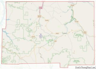 Map of McKean County, Pennsylvania