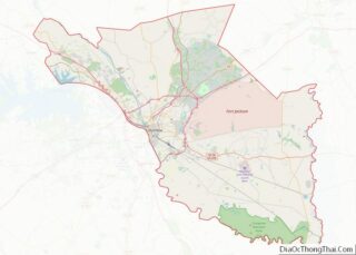 Map of Richland County, South Carolina