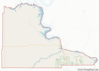 Map of Stanley County, South Dakota