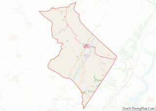 Map of Sequatchie County, Tennessee