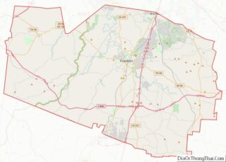 Map of Williamson County, Tennessee