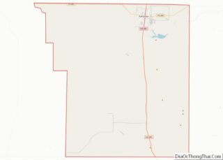 Map of Brooks County, Texas