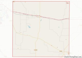 Map of Callahan County, Texas