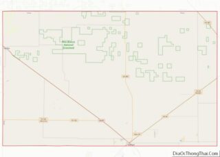 Map of Dallam County, Texas