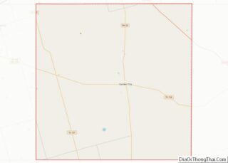 Map of Glasscock County, Texas