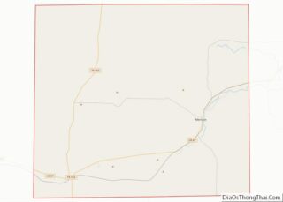 Map of Irion County, Texas