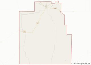 Map of Jim Hogg County, Texas