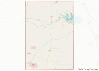 Map of McMullen County, Texas