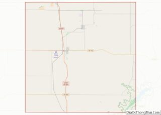 Map of Moore County, Texas