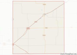 Map of Parmer County, Texas