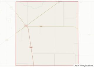 Map of Sherman County, Texas