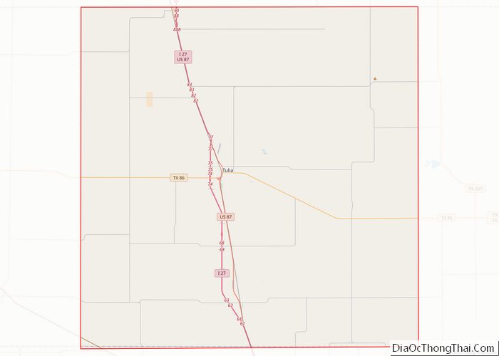 Map Of Swisher County Texas Địa Ốc Thông Thái 8277