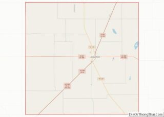 Map of Terry County, Texas