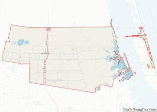 Map of Willacy County, Texas