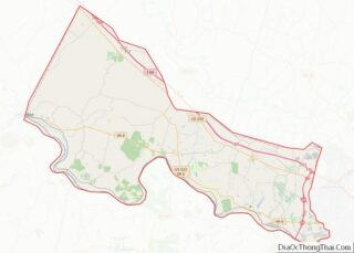 Map of Goochland County, Virginia