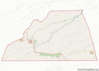 Map of Scott County, Virginia