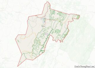 Map of Randolph County, West Virginia