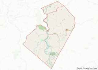 Map of Summers County, West Virginia