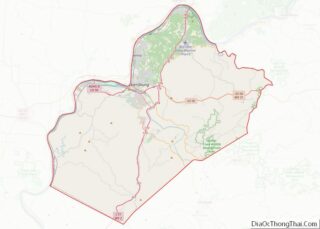 Map of Wood County, West Virginia