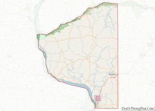 Map of Grant County, Wisconsin