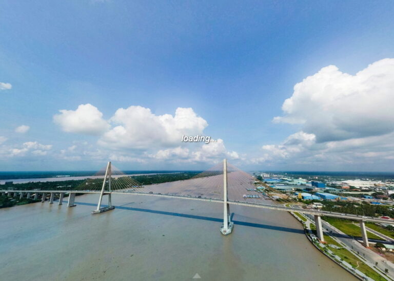 [Panorama 360] Cầu Rạch Miễu, Tiền Giang