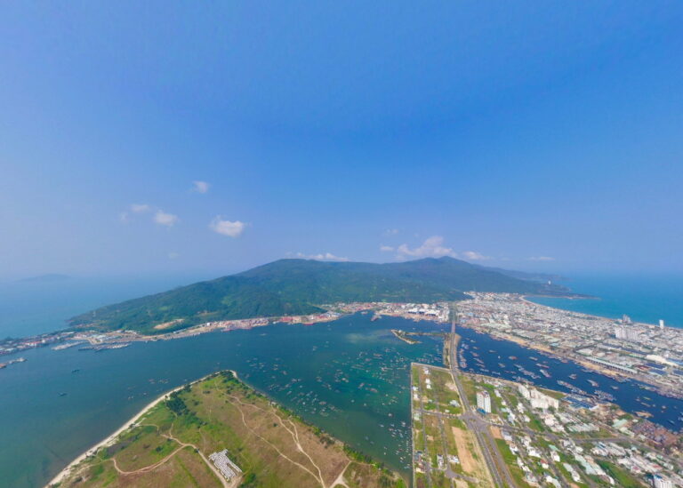 [Panorama 360] Toàn cảnh Đà Nẵng từ cầu Thuận Phước