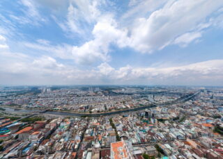 [Panorama 360] Toàn cảnh Sài Gòn nhìn từ Quận 5