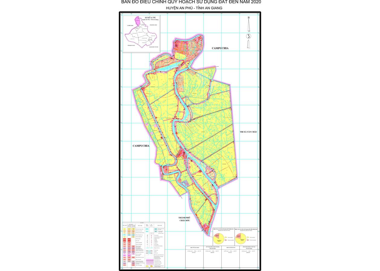 Bản đồ quy hoạch Huyện An Phú