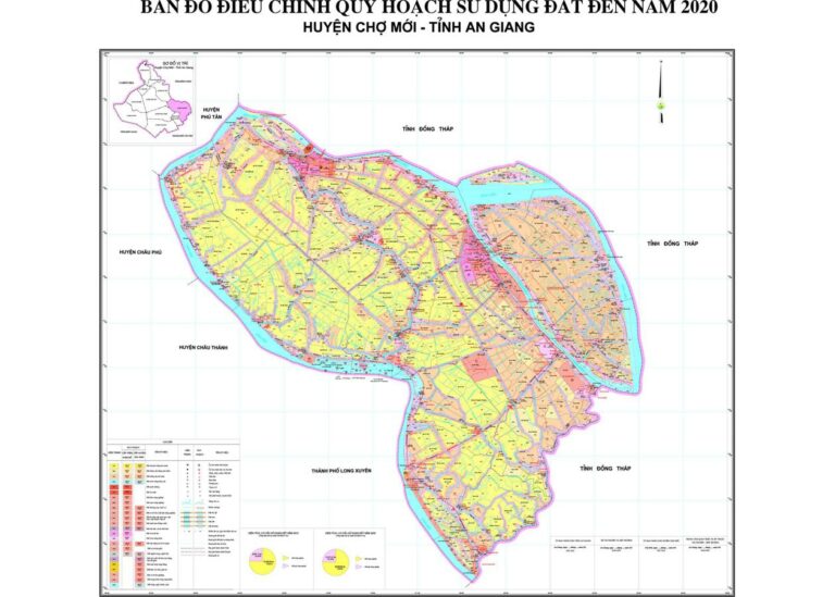 Tổng hợp thông tin và bản đồ quy hoạch Huyện Chợ Mới - An Giang