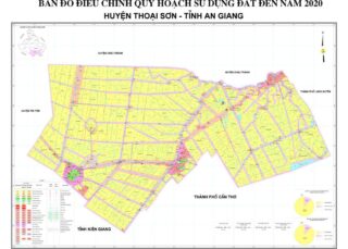 Tổng hợp thông tin và bản đồ quy hoạch Huyện Thoại Sơn
