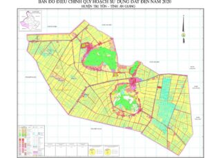 Tổng hợp thông tin và bản đồ quy hoạch Huyện Tri Tôn