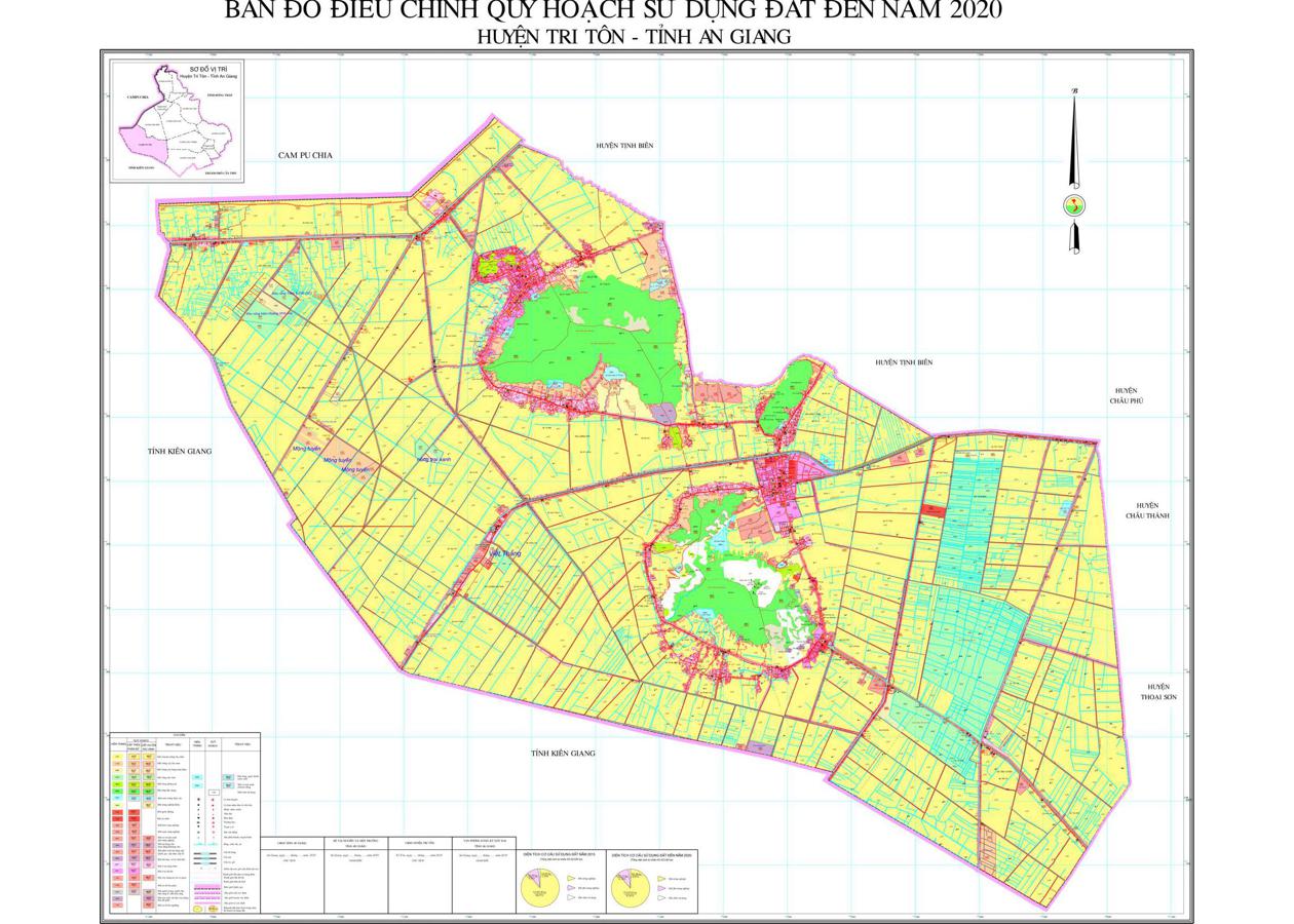Bản đồ quy hoạch Huyện Tri Tôn
