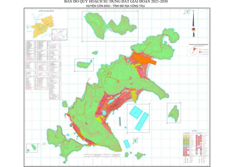 Tổng hợp thông tin và bản đồ quy hoạch Huyện Côn Đảo