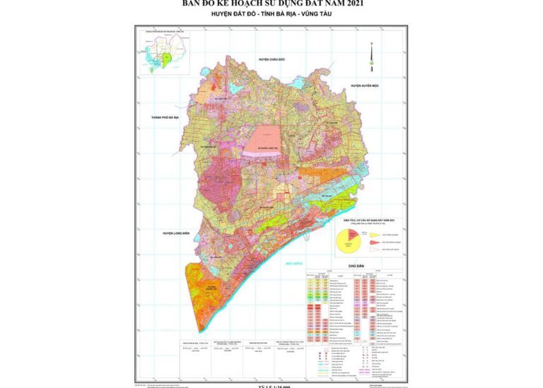 Tổng hợp thông tin và bản đồ quy hoạch Huyện Đất Đỏ