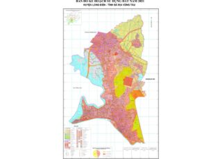 Tổng hợp thông tin và bản đồ quy hoạch Huyện Long Điền