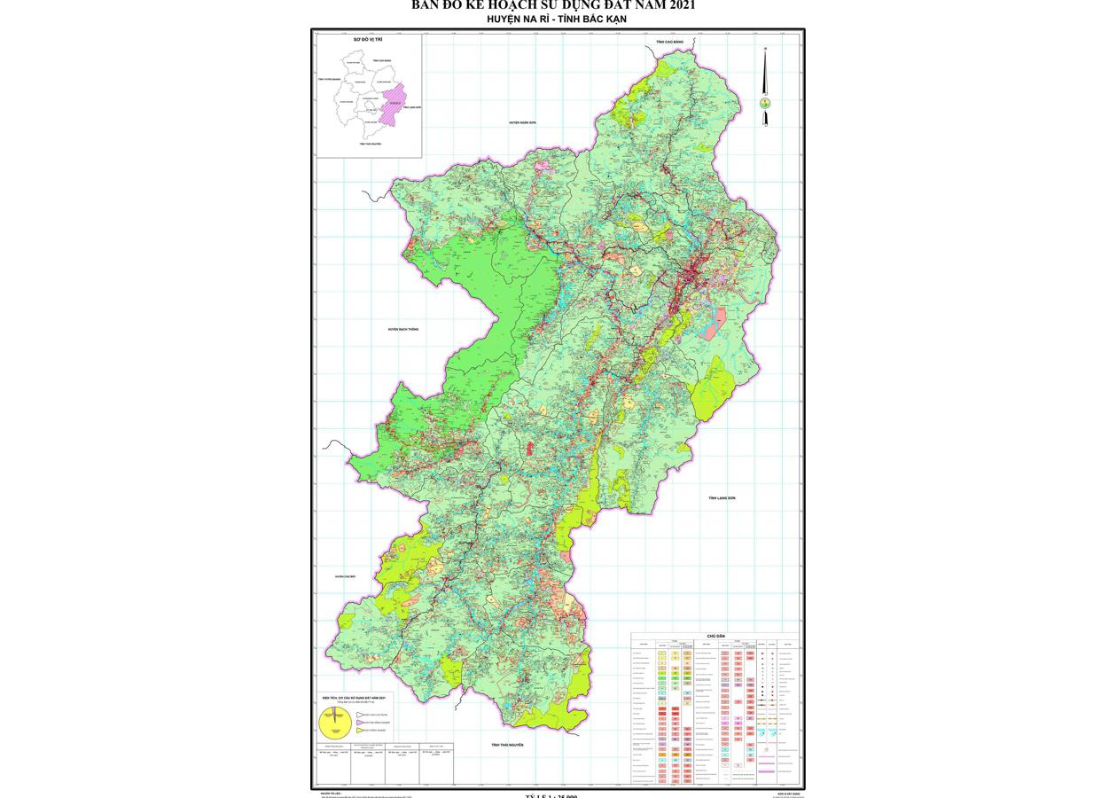 Bản đồ quy hoạch Huyện Na Rì