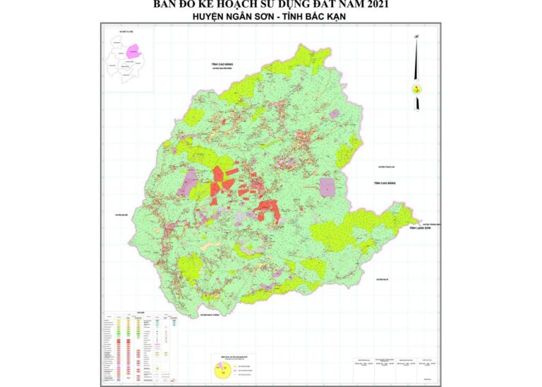 Tổng hợp thông tin và bản đồ quy hoạch Huyện Ngân Sơn