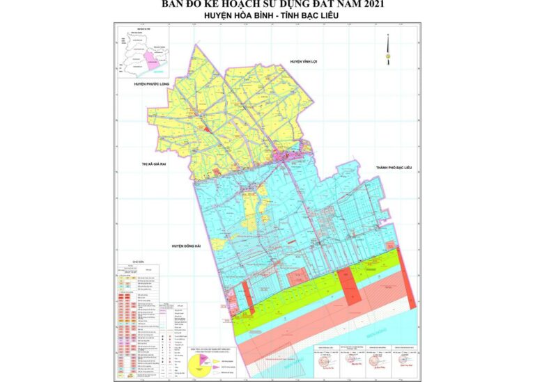 Tổng hợp thông tin và bản đồ quy hoạch Huyện Hòa Bình
