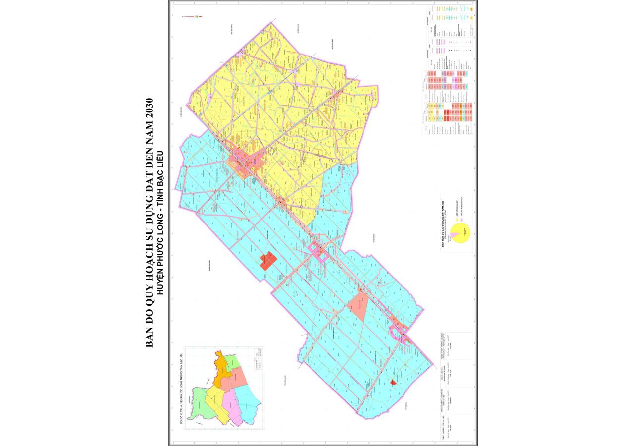 Bản đồ quy hoạch Huyện Phước Long