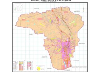 Tổng hợp thông tin và bản đồ quy hoạch Thị xã Bình Long