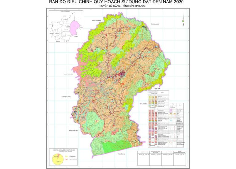Tổng hợp thông tin và bản đồ quy hoạch Huyện Bù Đăng