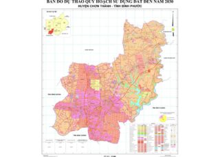 Tổng hợp thông tin và bản đồ quy hoạch Huyện Chơn Thành