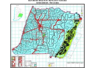 Tổng hợp thông tin và bản đồ quy hoạch Huyện Đầm Dơi