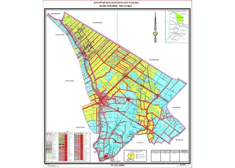 Tổng hợp thông tin và bản đồ quy hoạch Huyện Thới Bình