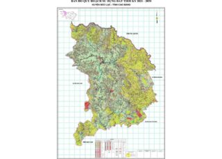 Bản đồ quy hoạch Huyện Bảo Lạc