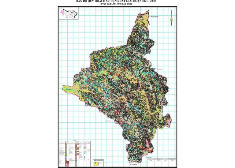 Tổng hợp thông tin và bản đồ quy hoạch Huyện Bảo Lâm - Cao Bằng