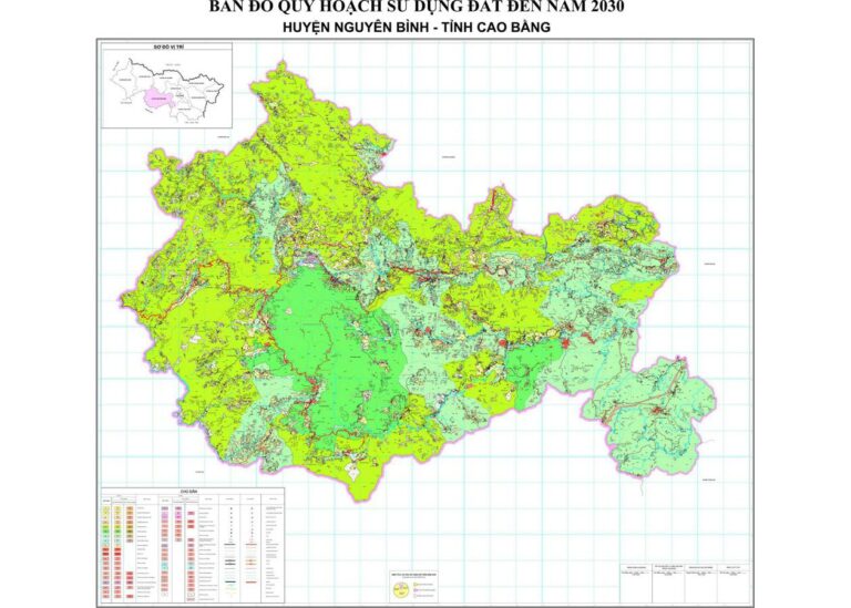 Tổng hợp thông tin và bản đồ quy hoạch Huyện Nguyên Bình