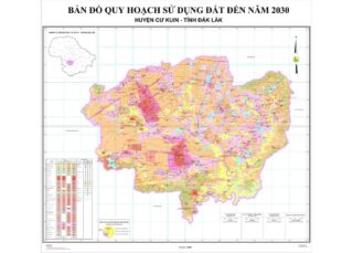 Bản đồ quy hoạch Huyện Cư Kuin