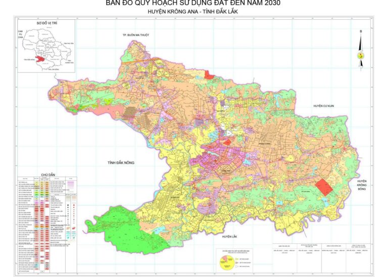 Tổng hợp thông tin và bản đồ quy hoạch Huyện Krông Ana