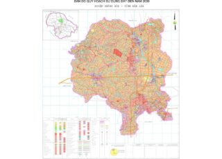 Tổng hợp thông tin và bản đồ quy hoạch Huyện Krông Búk